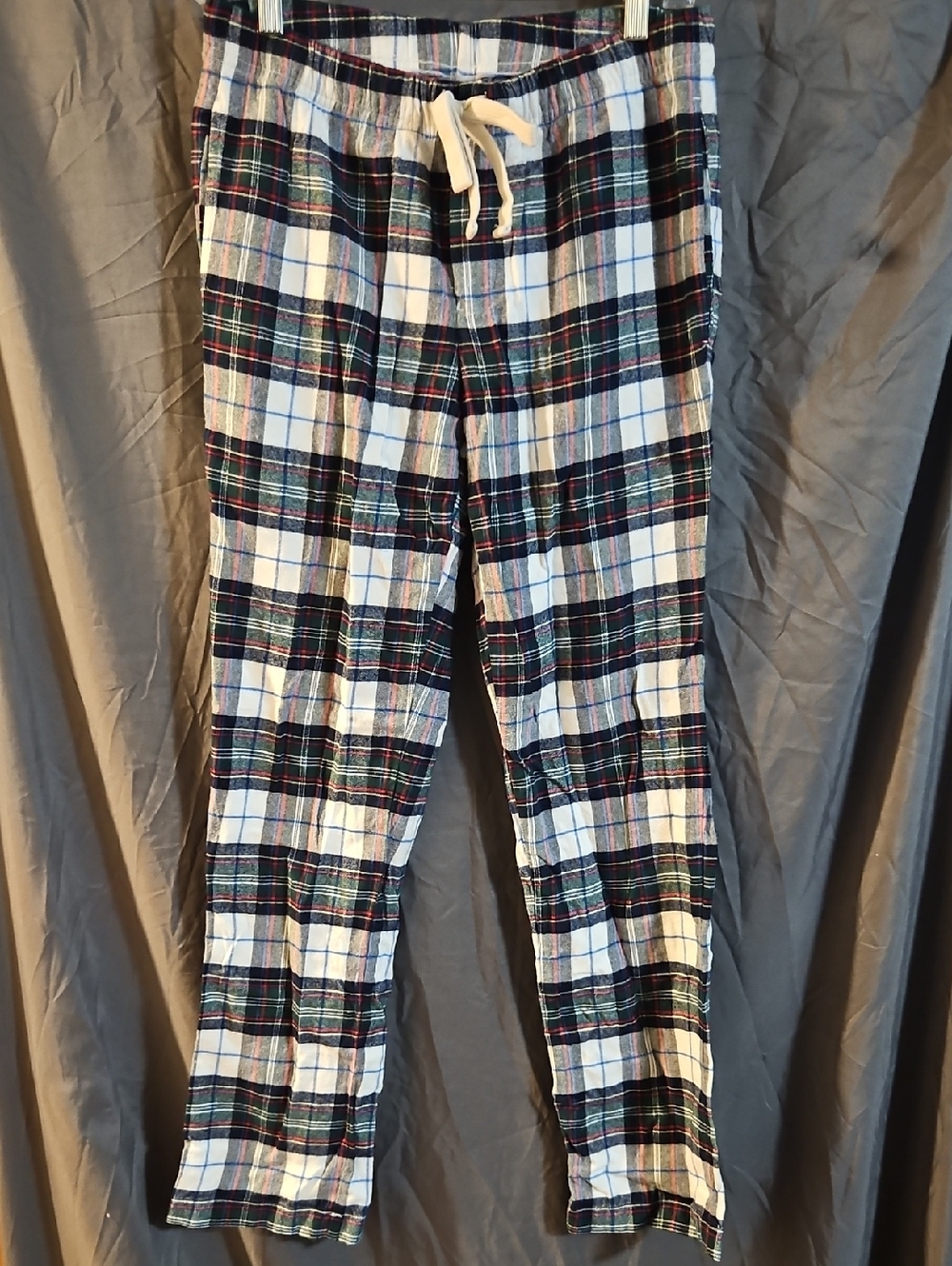 VINYARD VINES PLAID PAJAMA BOTTOMS: GUC: SIZE XS